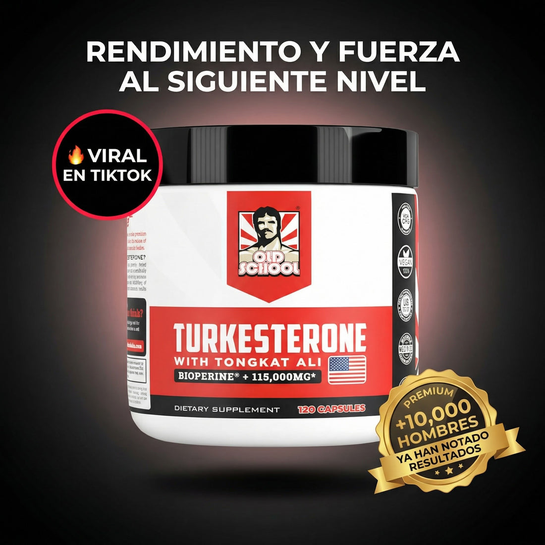 Turkesterone – Resultados reales. Fórmula estratégica. 💪