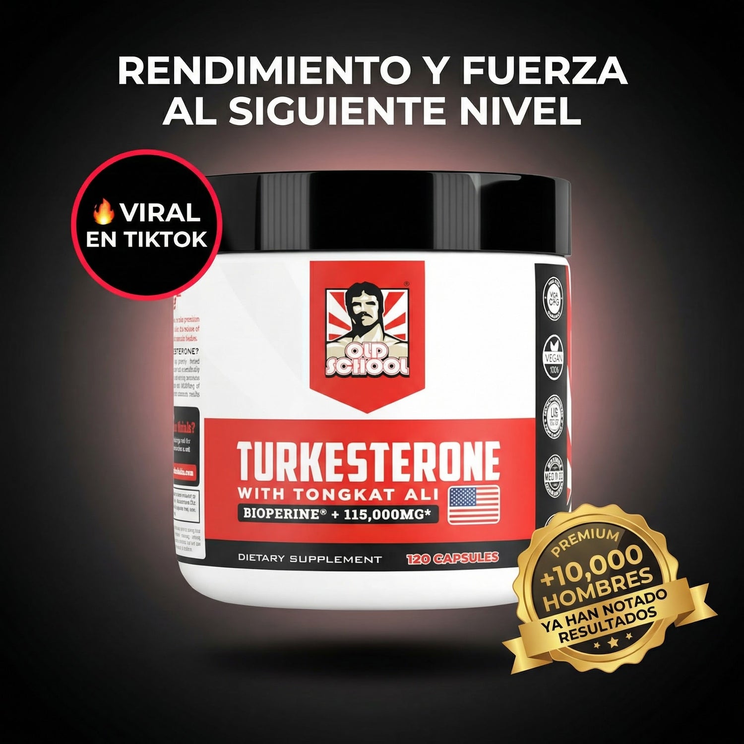 Turkesterone – Resultados reales. Fórmula estratégica. 💪