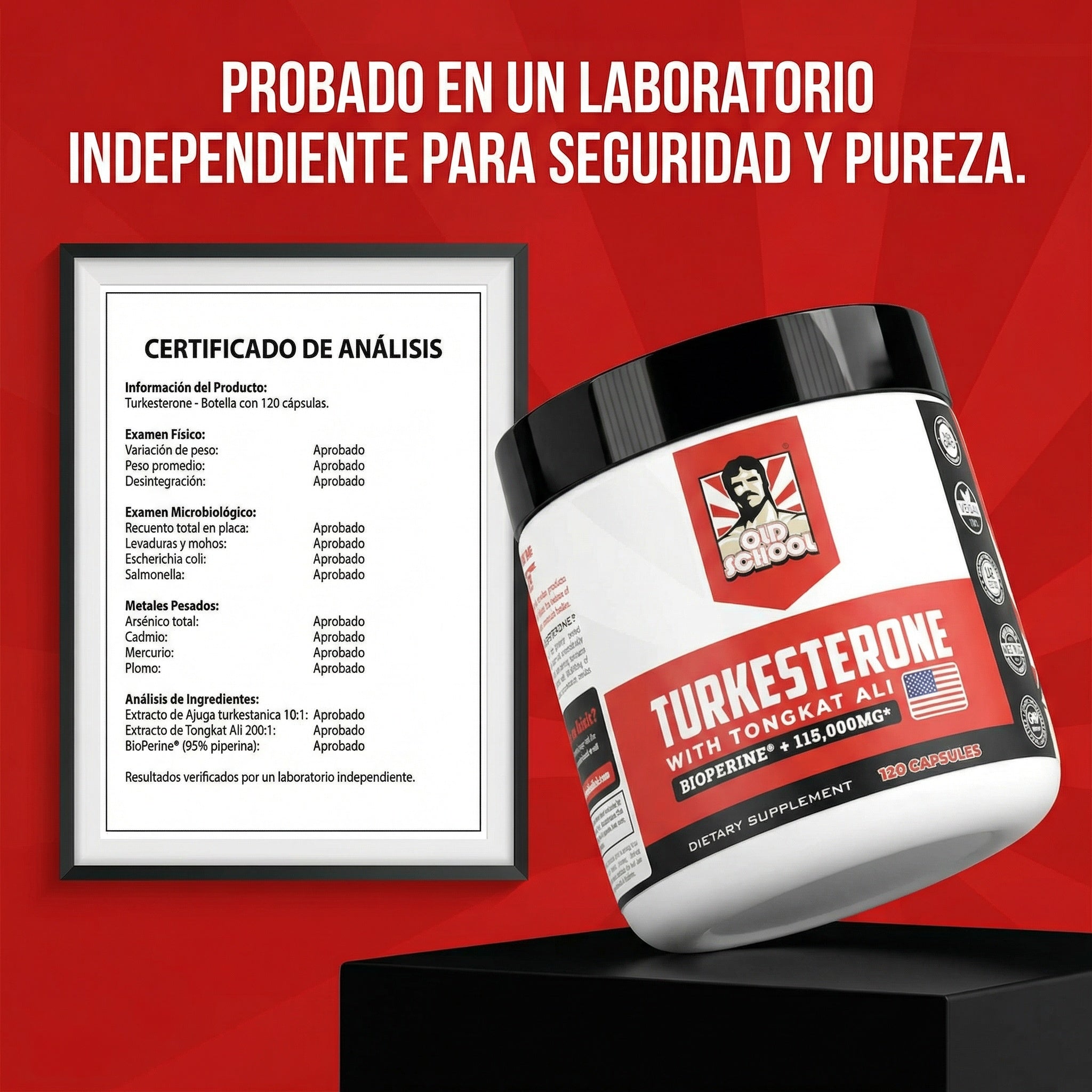 Turkesterone – Resultados reales. Fórmula estratégica. 💪